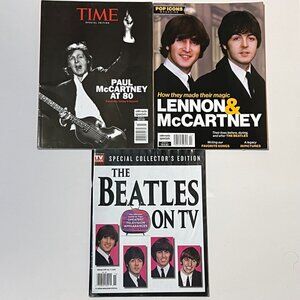 Lot of 3 Beatles/Paul McCartney/John Lennon Magazines Special Editions
